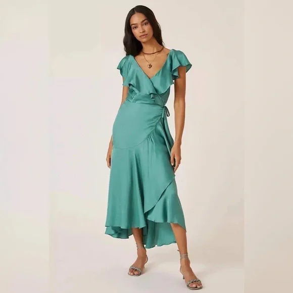 chinese dress ladies Flouncy Knit Maxi Dress